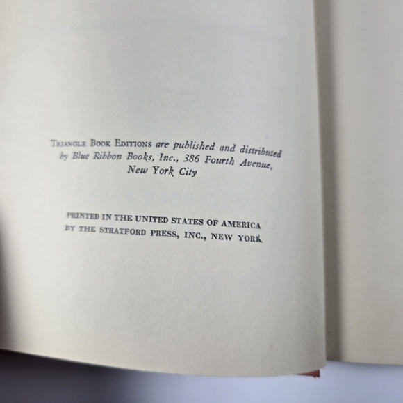 The Postman Always Rings Twice HC Book+DJ James M Cain 1938 Very Good Condition - Picture 10 of 10